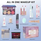 All In One Makeup Kit Gift Set Teenagers Beginners Professionals Travel Adults