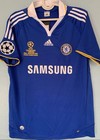 Didier Drogba Signed Chelsea Home Jersey  11 Xl     Beckett Certified Auto Bas Coa