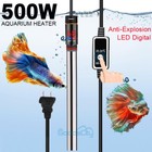 New 500w Lcd Digital Aquarium Heater Submersible Fish Tank Electronic Thermostat