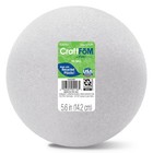  2 Pack  Floracraft Craftf  m Crafting Foam Ball 5 6 Inch White