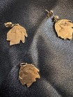Vintage Buffalo Nickel Cut Coin Jewelry Set Earrings Pendant Indian Head 5 Cent