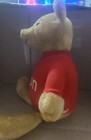 Vintage 1977 Avon 19    Teddy Bear Plush Toy Stuffed Animal Red Shirt By Dandee