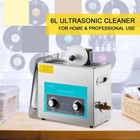 6 L Ultrasonic Vinyl Record Cleaner Stainless Steel Adjustable Time Temp Home Us