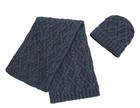 100  Handmade Beanies Hat And Scarf Set Winter Autum For Cold Weather Warm Knit