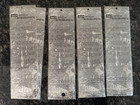 Lot Of 5 Dee s Designs Distressed Effects Rub On Transfers 4 Designs Nip