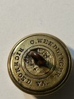 Original Virginia State Seal Officer s Coat Button C  Wendlinger Richmond Va
