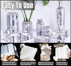 Self Adhesive Disco Mirror Tiles Kit-3600pcs 10x10 Mm Glass Mosaic Mirror Tiles