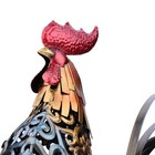 Metal Rooster Sculpture Carved Iron Rooster Ornament For Home Furnishing Decor