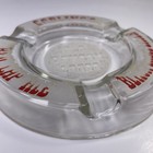 Vintage 1960s Carling Red Cap Ale Black Label Lager Beer Brewery Glass Ashtray