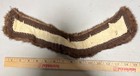 Vintage Brown Fur Collar Scarf Neck Wrap Likely Mink Hand Sewn Backing