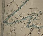 Antique Map Of Lake Superior - 1834 - Framed - Sduk