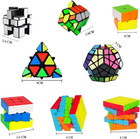 Speed Cubes   8pack  Magic Cubes   puzzle Cube - Megaminx Mirror Pyramid 2x2 3x3