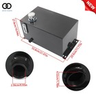 10 Gallon Hydraulic Fluid Reservoir Tank Welded Steel With 2 Inch Suction Port