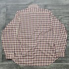 Men s Vintage Levi s Button-up Plaid Western Long Sleeve Shirt Size Xl