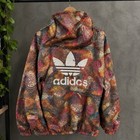 Adidas Originals X Farm Company Womens Windbreaker Jacket Floral Multicolor Size