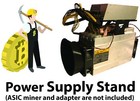 Set Of Four  4  Antminer S9 L3  Power Supply Stand Cable Management  