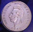 Ecuador  1  Sucre  1890 Au  Detail     b509