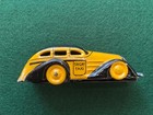 Vintage Marx Tin Litho  tricky Taxi  Wind Up - Yellow  With Key