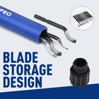 Deburring Tool 360   Rotary Head Deburring Tool 11 High Speed Steel Swivel Blades