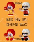 Mekansm Ronald Mcdonald  Colonel Sanders Building Block Sets