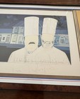 Troisgros Restaurant Signed Menu 70   s Early 80   s 3 Michelin Stars Jean   Pierre