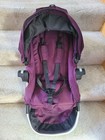 Complete Seat For Baby Jogger City Select Amethyst Purple   Silver  Good Cond  