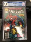              Spider-man 12 1991 Cgc 9 8 Wolverine   Wendigo Todd Mcfarlane   Newstand