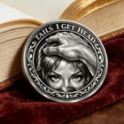 Heads I Get Tail tails I Get Head Commemorative Coin  Funny Challenge Coin