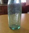 Antique The Giering Bottling Co Youngstown Ohio Soda Bottle 7 Oz  Rare Anchor