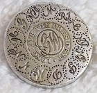 Sterling Silver Stieff George Washington Inauguration Button 7 8  13 Colonies