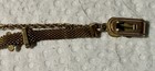 Antique Victorian Vest Clip Pocket Watch Fob Chain Yellow Gold Filled