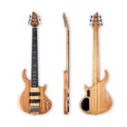 Fretless 6 String Electric Bass Guitar Millettia Laurentii okoume Body