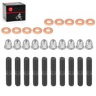 Cylinder Head Studs W nuts Washers Kit For Yamaha Banshee 350 Yfz350 1987-2006