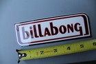 Billabong Surf Red Black White Original Surfboards V2a Vintage Surfing Sticker