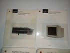 4 Vintage Apple Ii Manuals Lot Owners Image Writer Memory New Rgb Monitor Guides