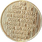 3 Year Aa Medallion Reflex Bronze Sobriety Chip Alcoholics Anonymous Coin Iii