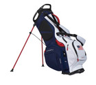 Maxfli Honors  Golf Club Stand Bag -14-way Divider- Usa Flag- Red  White   Blue