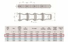  667k Pintle Chain 10 Feet With 1 Connecting Link