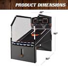90  Urban Foldable Indoor Basketball Arcade Game Double Electronic Hoops Shot 2