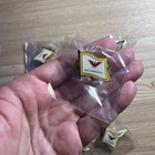 San Francisco Flag Lapel Pin Lot Of 10 Pins  Size   3 4  X 7 8   19mm X 22mm 