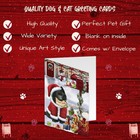 Dear Santa Mailbox Christmas Letter Belgian Shepherds Dog Greeting Cards - Ad   