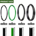Zelarman Wire Bonsai Tree    4 Rolls 64ft Aluminum Bonsai Training Wire Set For   