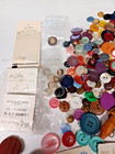 Vtg   Antique Button Lot Mcm Private Collection Hundreds Of Buttons Le Chic  