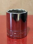 Sk 1 2  Drive 1-1 16  Shallow Socket 40134 12pt Many Styles Nos Vintage Usa
