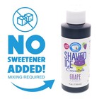 Grape Shaved Ice And Snow Cone Unsweetened Flavor Concentrate 4 Fl Oz