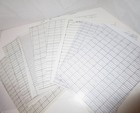 Calligraphy Hand Lettering Lot Practice Sheets  Tracing  Card Making  Papers