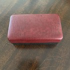 1930s Gillette 3 Piece Safety Razor Gold Plated With Case Vintage No Blades