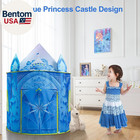 Princess Play Tent For Girls  Frozen Toy  Ice Castle Kids Playhouse For Indoor  