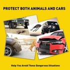 4x Deer Animal Sonic Alert Whistles Wildlife Warning Device Car Accessory Safety