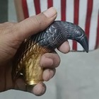 Antique Edwardian New Heavy Head Handle For Vintage Walking Stick Cane Unisex